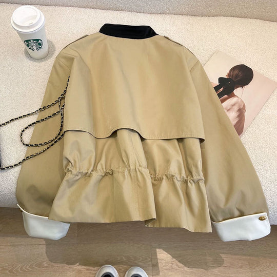 Damen Modische Jacke mit verschließbarer Front Shop Nory