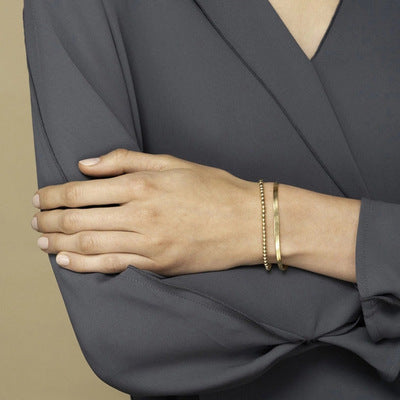 Damen elegantes Kettenschmuckstück mit feiner Textur Shop Nory