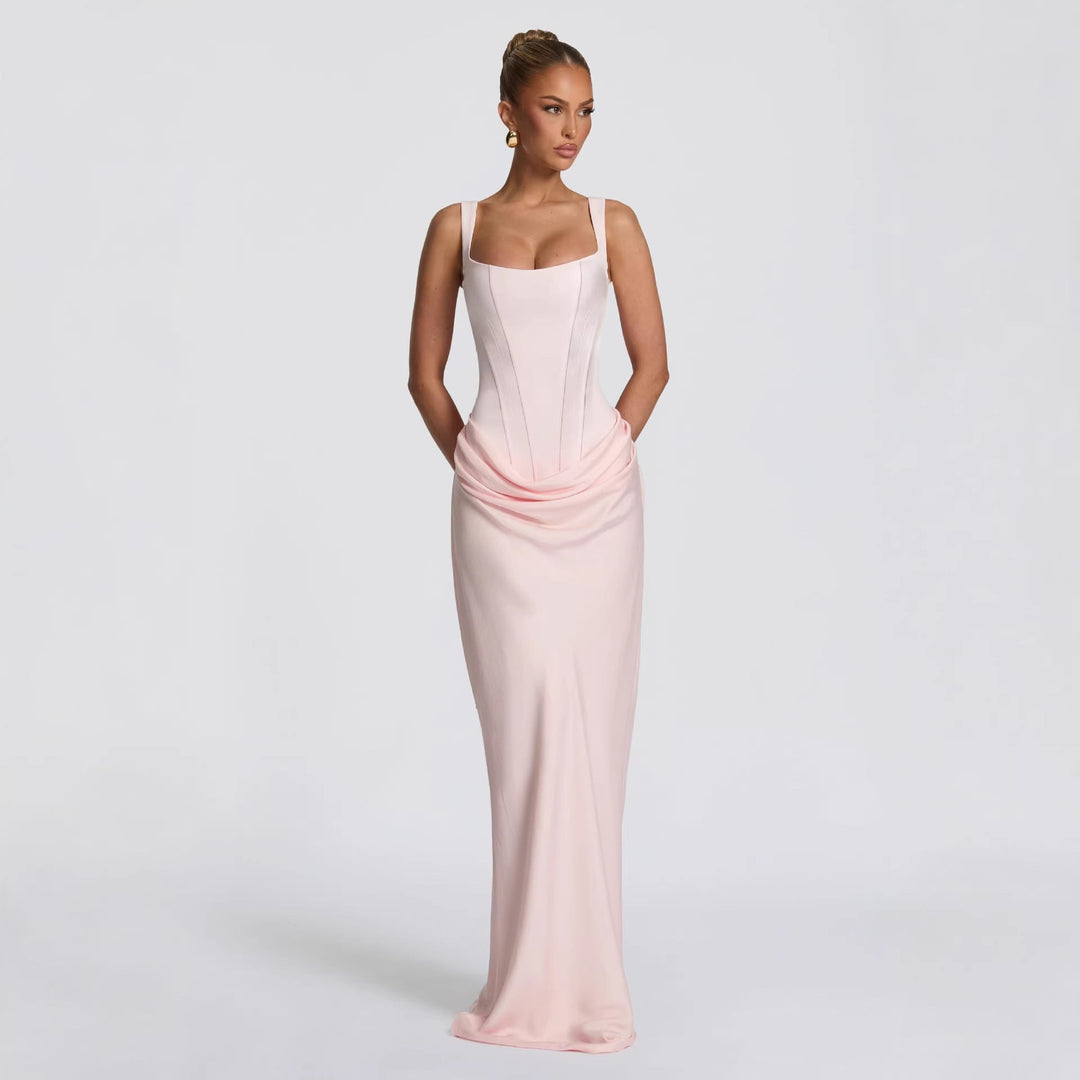 Damen Elegantes Hochzeitskleid mit Korsett-Detail