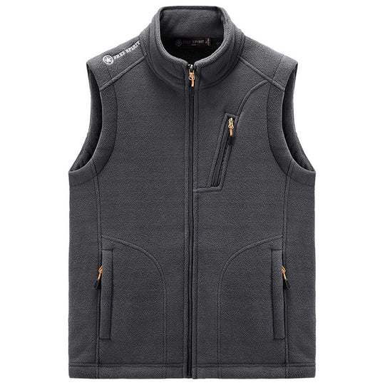 Herren Fleece-Thermoweste mit Organizer-Brusttasche und windhemmender Struktur Shop Nory