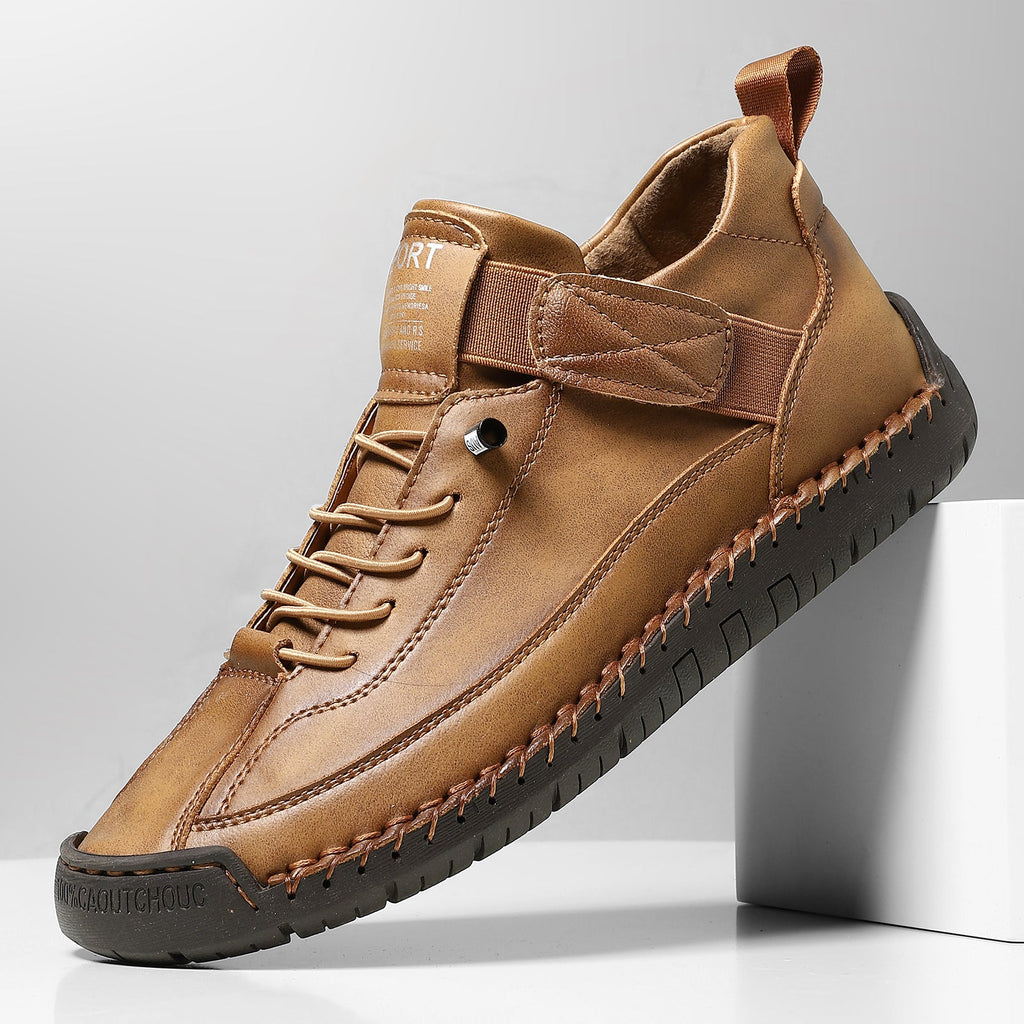 Damen Bequeme Freizeitschuhe mit elastischem Klettverschluss und atmungsaktiver Konstruktion Shopnory