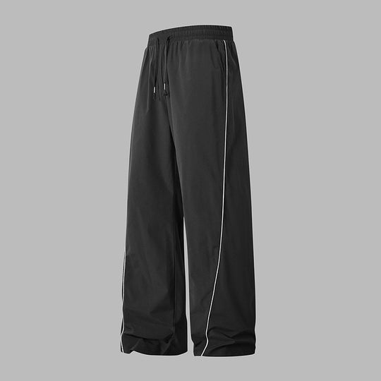 Herren Sportliche Freizeithose mit verstellbarem Bund und seitlichen Taschen Shop Nory