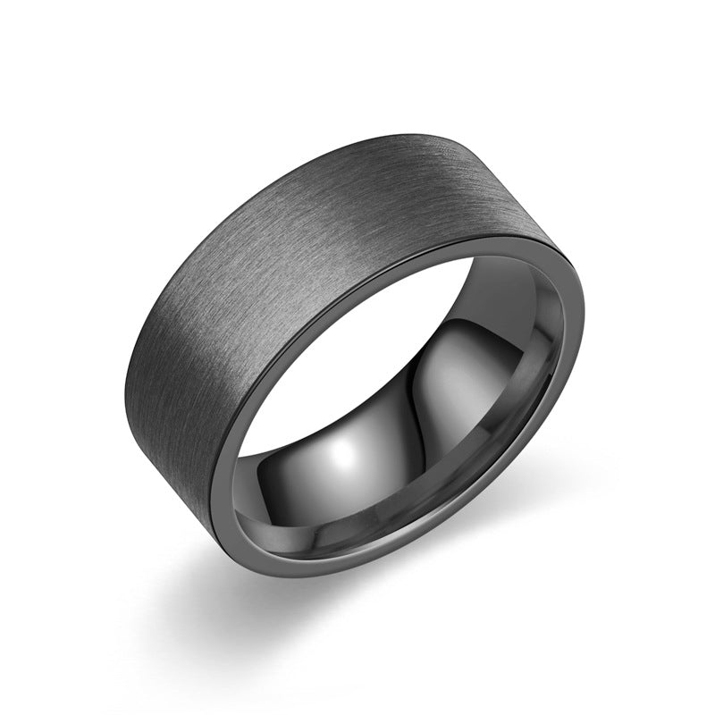 Herren Ring mit polierter und gebürsteter Oberfläche Shop Nory