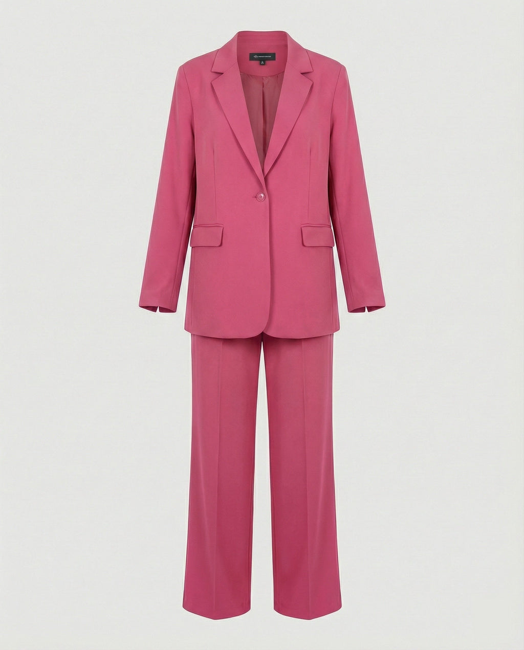 Damen elegantes Anzug-Set mit weitem Hosenbein und modernem Blazer