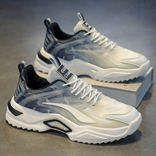 Herren Chunky-Performance Sneaker mit transparenten TPU‑Overlays und profiliertem Plateau Shopy Nory