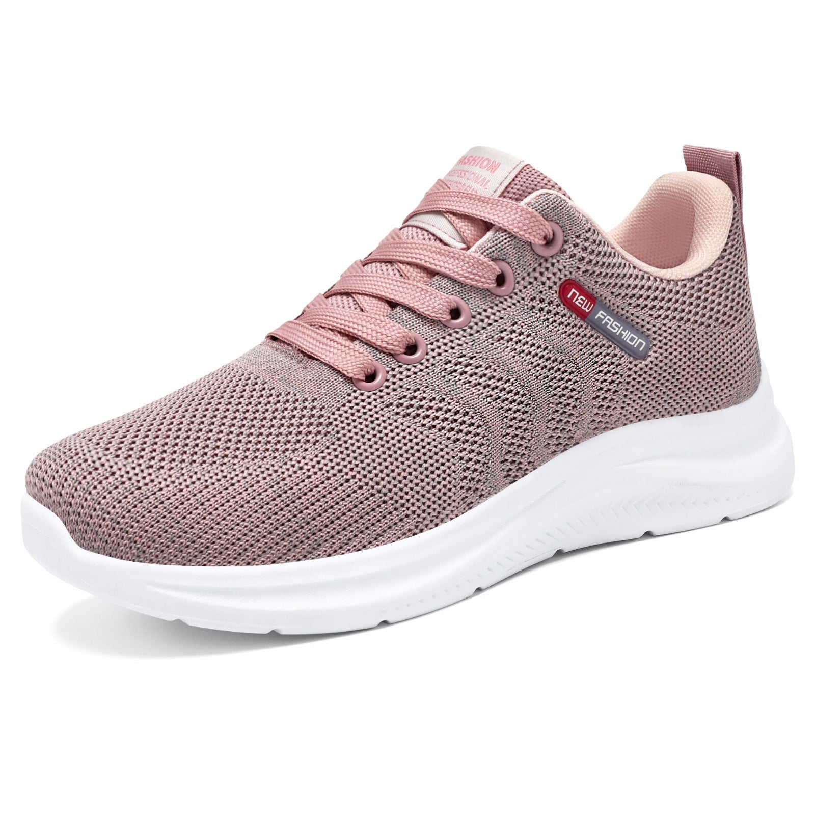 Damen Atmungsaktive und bequeme Sneaker mit elastischem Strickdesign Shopnory