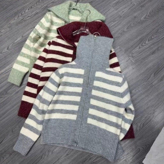 Damen Strickjacke mit Kapuze Shop Nory