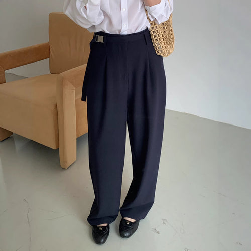 Damen Weite Bundfaltenhose Shop Nory