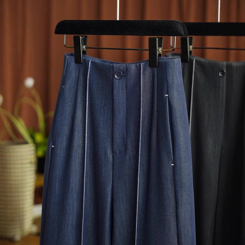 Damen Weit geschnittene Hochbundjeans Shop Nory