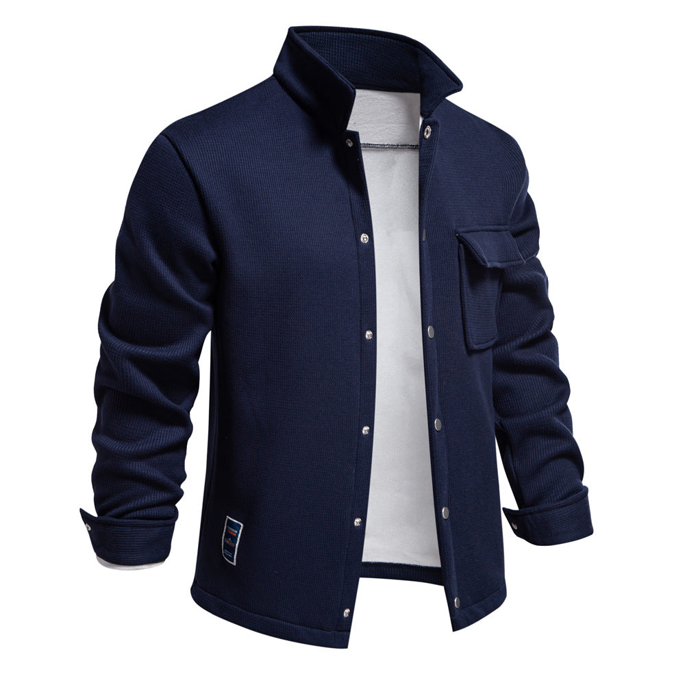 Herren Schulterjacke aus hochwertigem Thermostoff