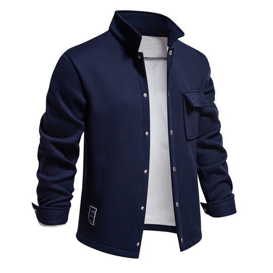 Herren Schulterjacke aus hochwertigem Thermostoff