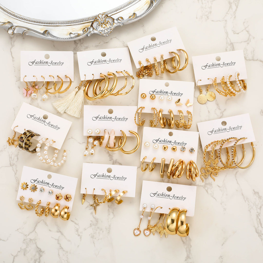 Damen Ohrringe Set mit vielfältigen Stilen und eleganten Designs Shop Nory