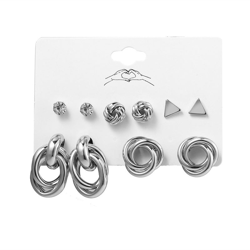 Damen Ohrringe Set mit verschiedenen eleganten Designs Shop Nory