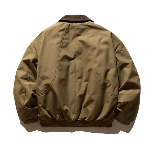 Herren Kurz geschnittener thermoisolierter Field‑Blouson mit Cordkragen und großzügigen Pattentaschen Shop Nory