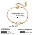 Damen Elegantes Armband mit strahlendem Zirkon und hypoallergener Edelstahlverarbeitung Shop Nory