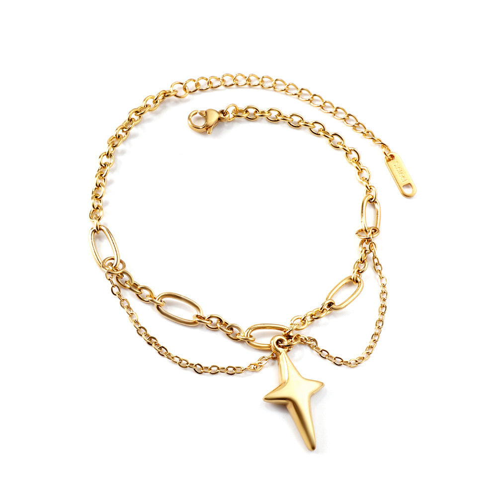 Damen Armband mit herzförmigem Anhänger und verstellbarem Verschluss Shop Nory