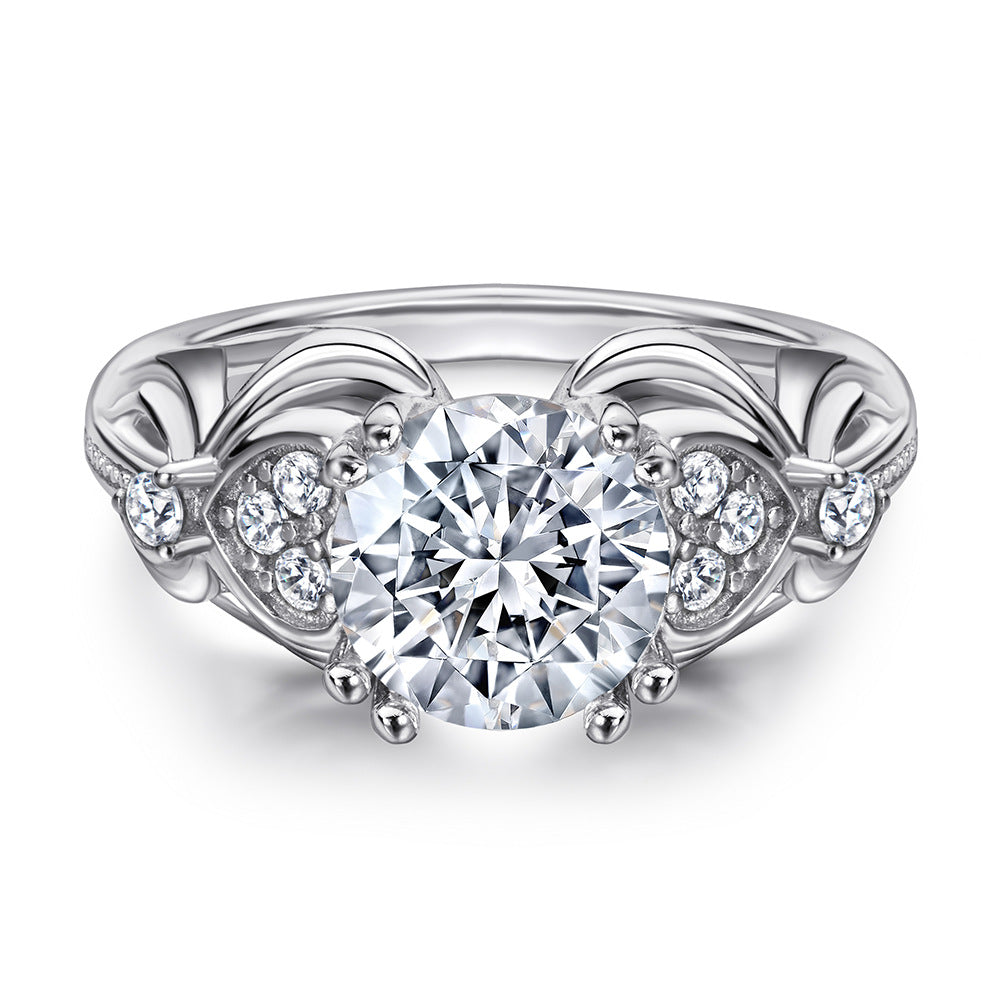 Damen Eleganter Verlobungsring mit kunstvollem Design Shop Nory