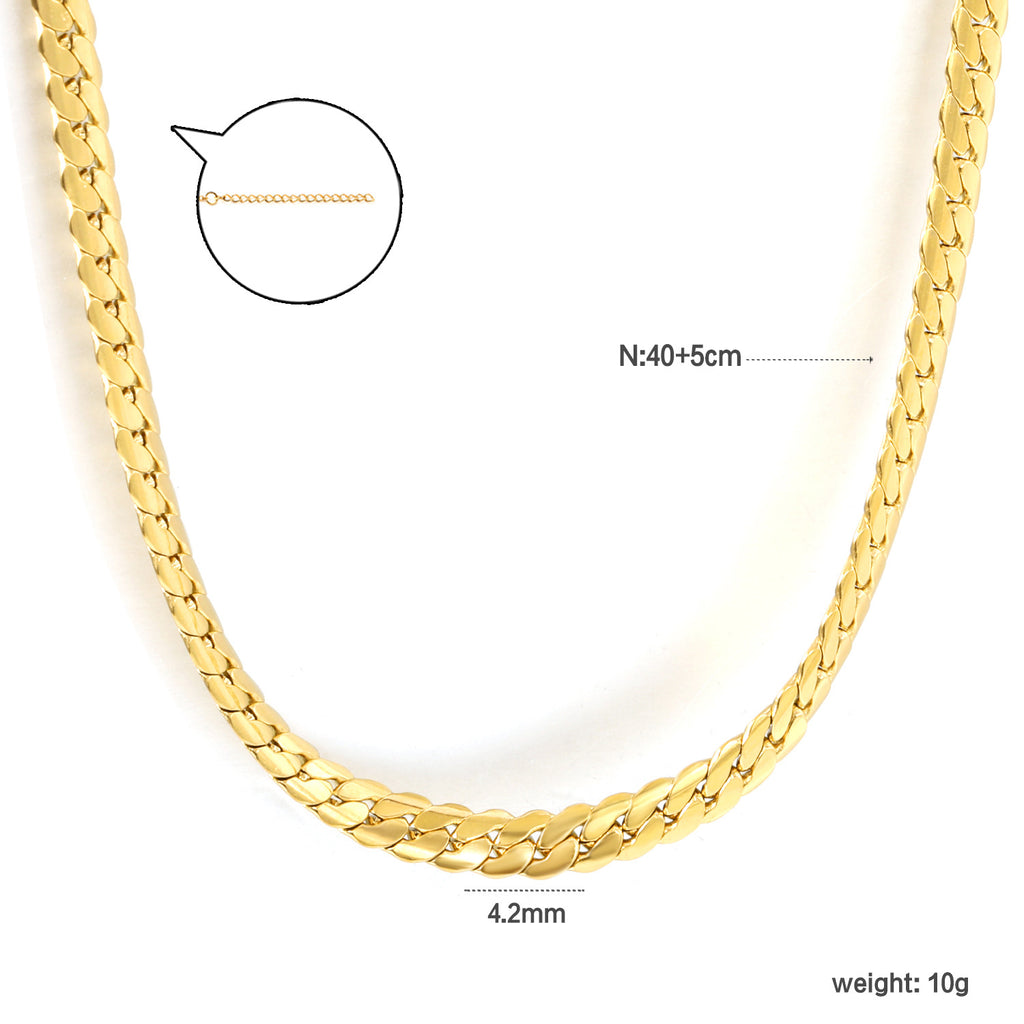 Damen Kette mit kunstvollem Flechtmuster und verstellbarem Verschluss Shop Nory