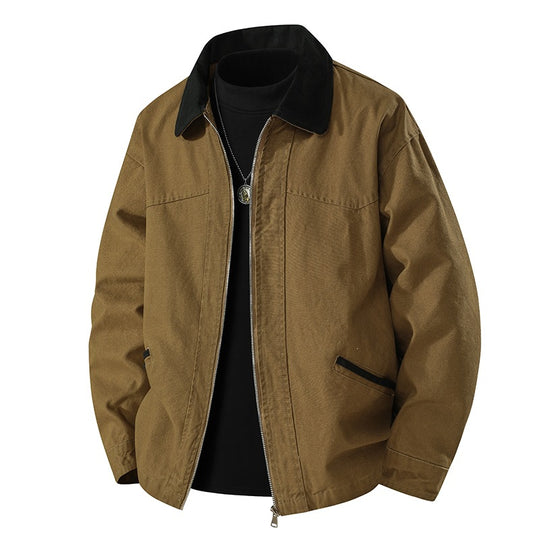 Herren Lässige Freizeitjacke mit hohem Kragen Shop Nory