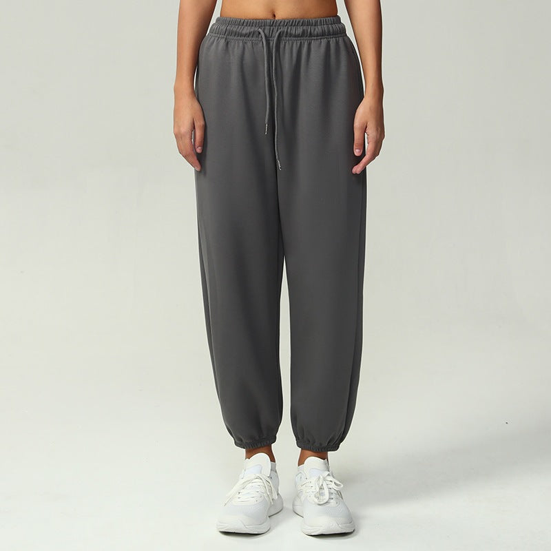 Damen nan atmungsaktive Performance-Joggerhose mit hohem Komfortbund, verstellbarem Kordelzug und elastischen Schlauchbündchen Shop Nory