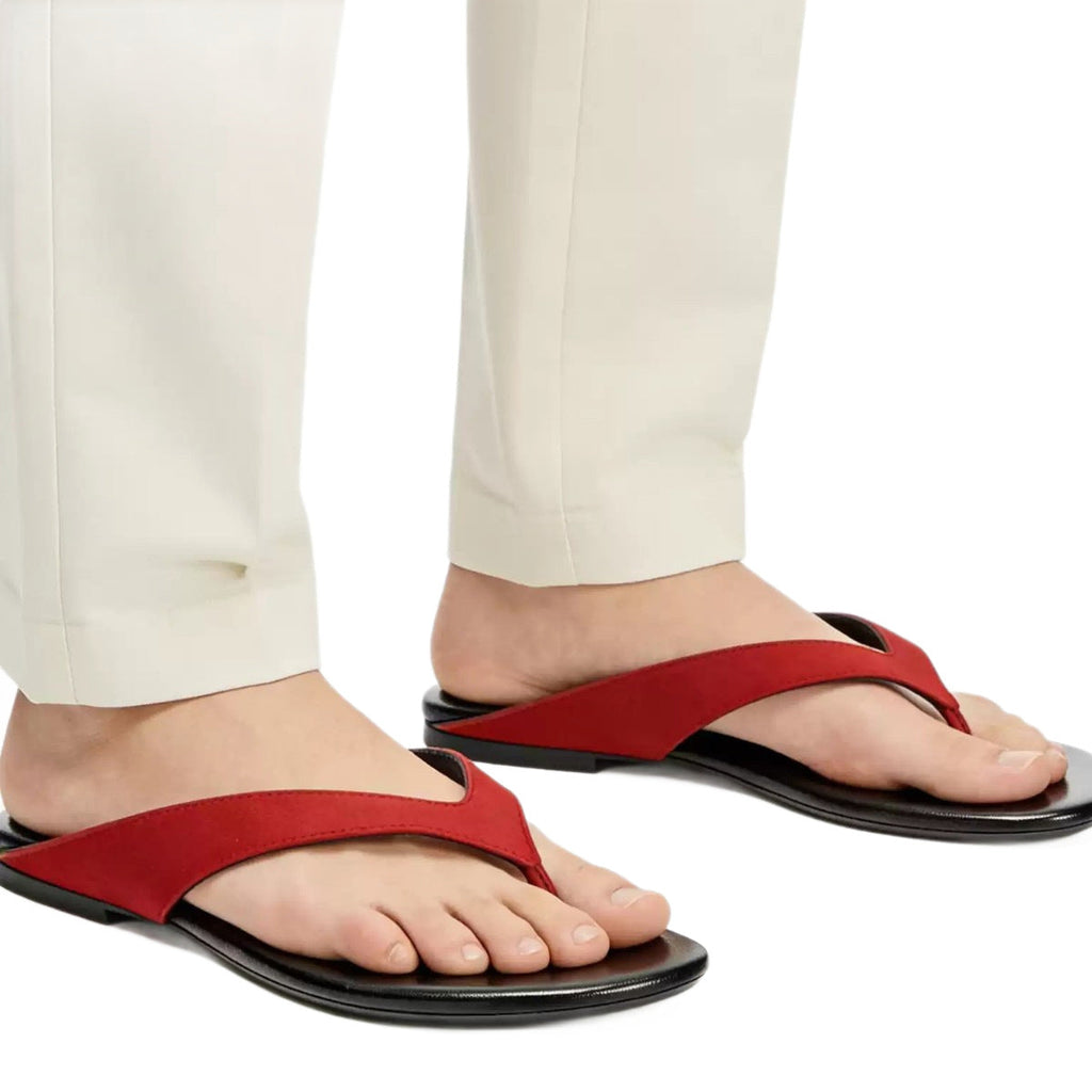 Damen Zehentrenner-Sandalen mit rutschfester Sohle und bequemem Fußbett