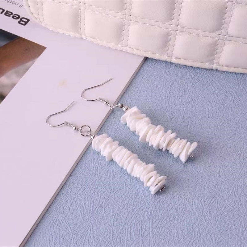 Damen Kette und Armband Set aus bunten Muschelschalen und Naturmaterialien Shop Nory