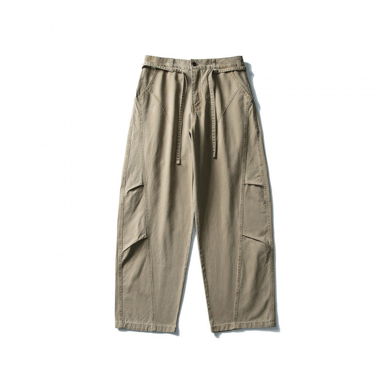 Herren Utility-Cargo-Hose im weiten Relaxed-Fit mit Kordelbund und aufgesetzten Beintaschen Shop Nory