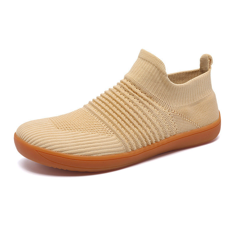 Unisex nan sockenähnlicher Stricksneaker mit elastischem Schaft und rutschfester Gummisohle