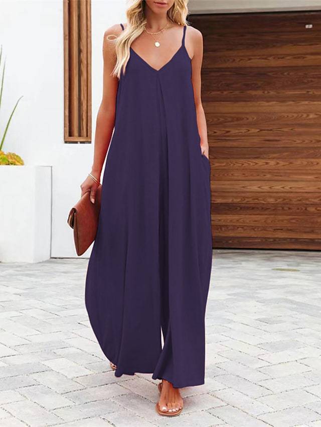 Damen lässiges Maxikleid