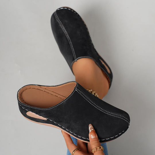 Damen Mules mit ergonomischem Fußbett und modischem Schnitt
