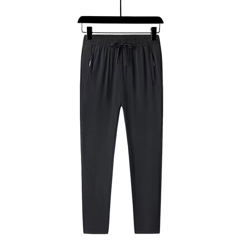 Herren Sportliche Jogginghose mit Reißverschluss und elastischem Bund Shop Nory