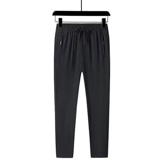 Herren Sportliche Jogginghose mit Reißverschluss und elastischem Bund Shop Nory