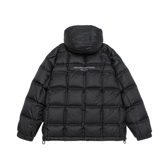 Unisex Oversize Steppjacke mit Kapuze, Daunenoptik und Tunnelzug Shop Nory