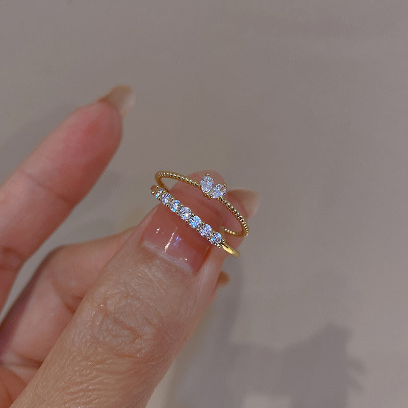 Damen Ring-Kollektion mit verschiedenen Designs und stilvollen Oberflächen Shop Nory