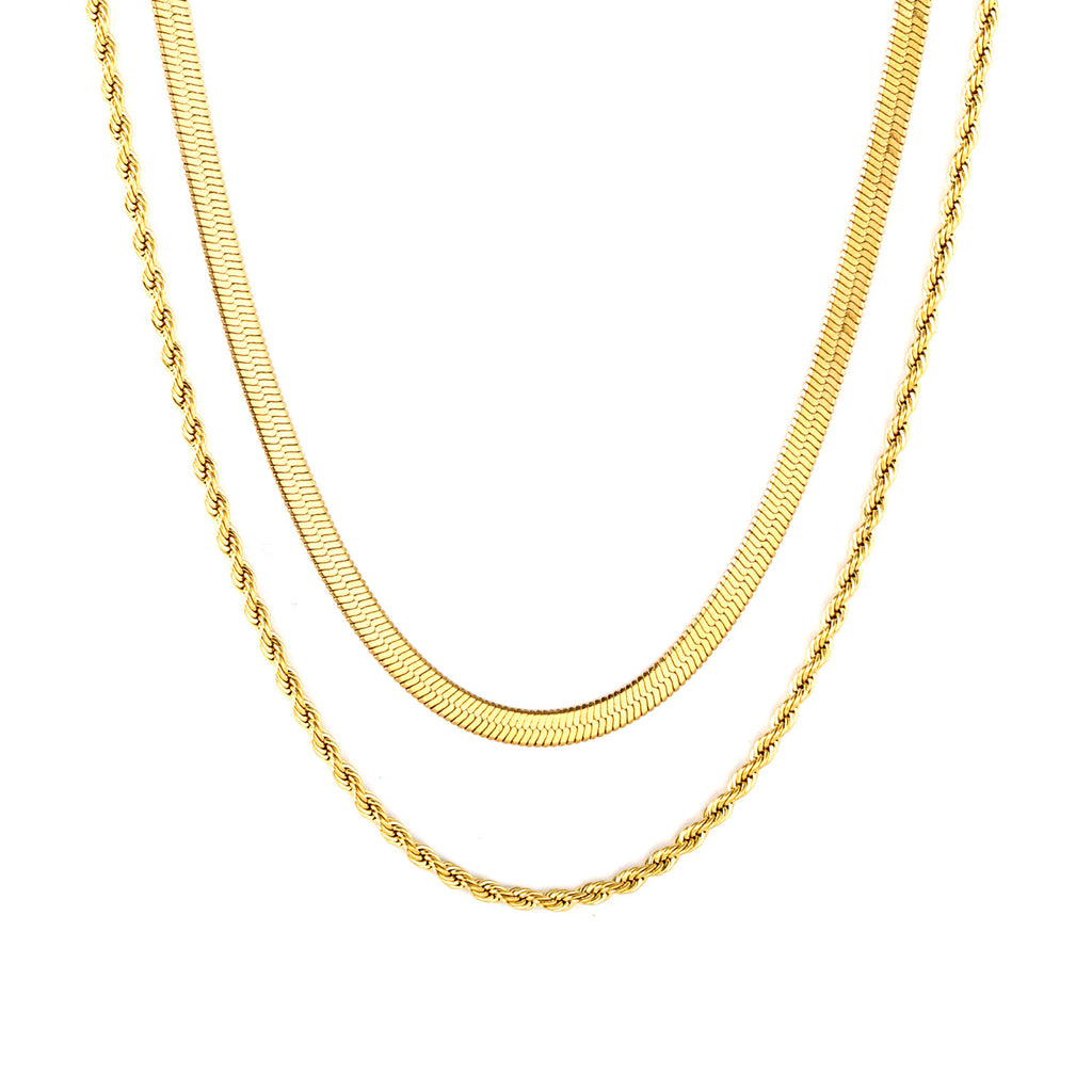 Damen modische Halskette mit luxuriösen ovalen Gliedern und verstellbarem Verschluss Shop Nory