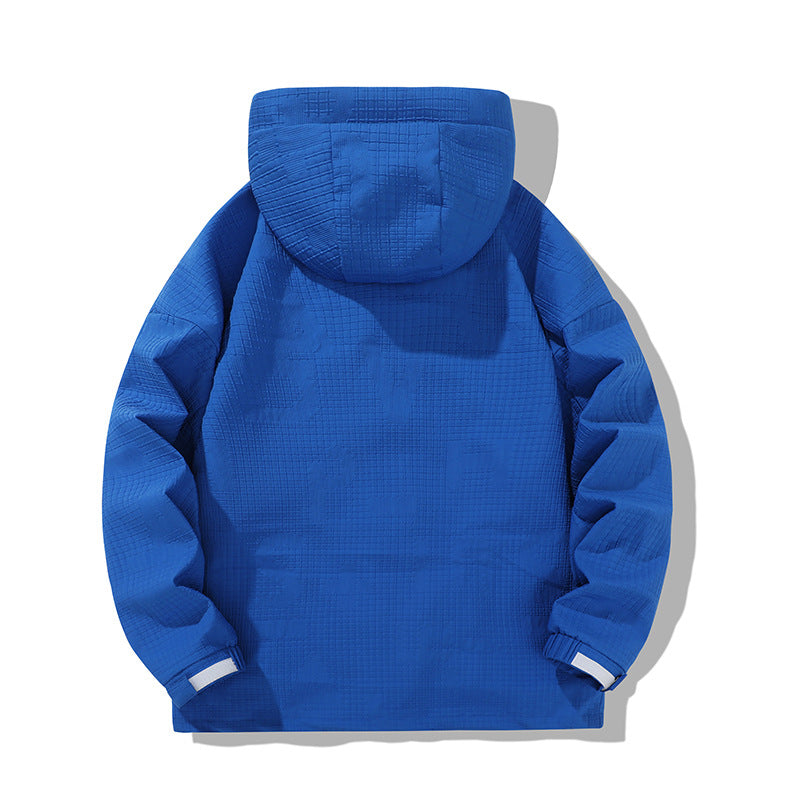 Herren leichte Windjacke mit praktischen Reißverschlusstaschen Shopnory