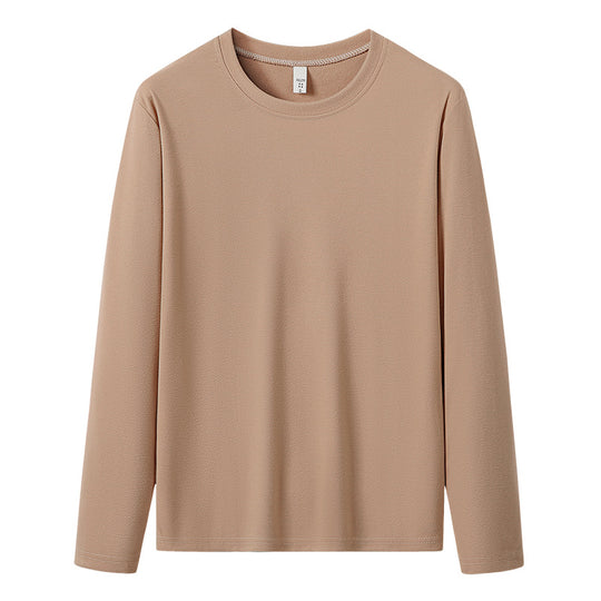 Herren Langärmeliges Rundhals-Basicsweatshirt aus weichem Baumwollmix Shop Nory