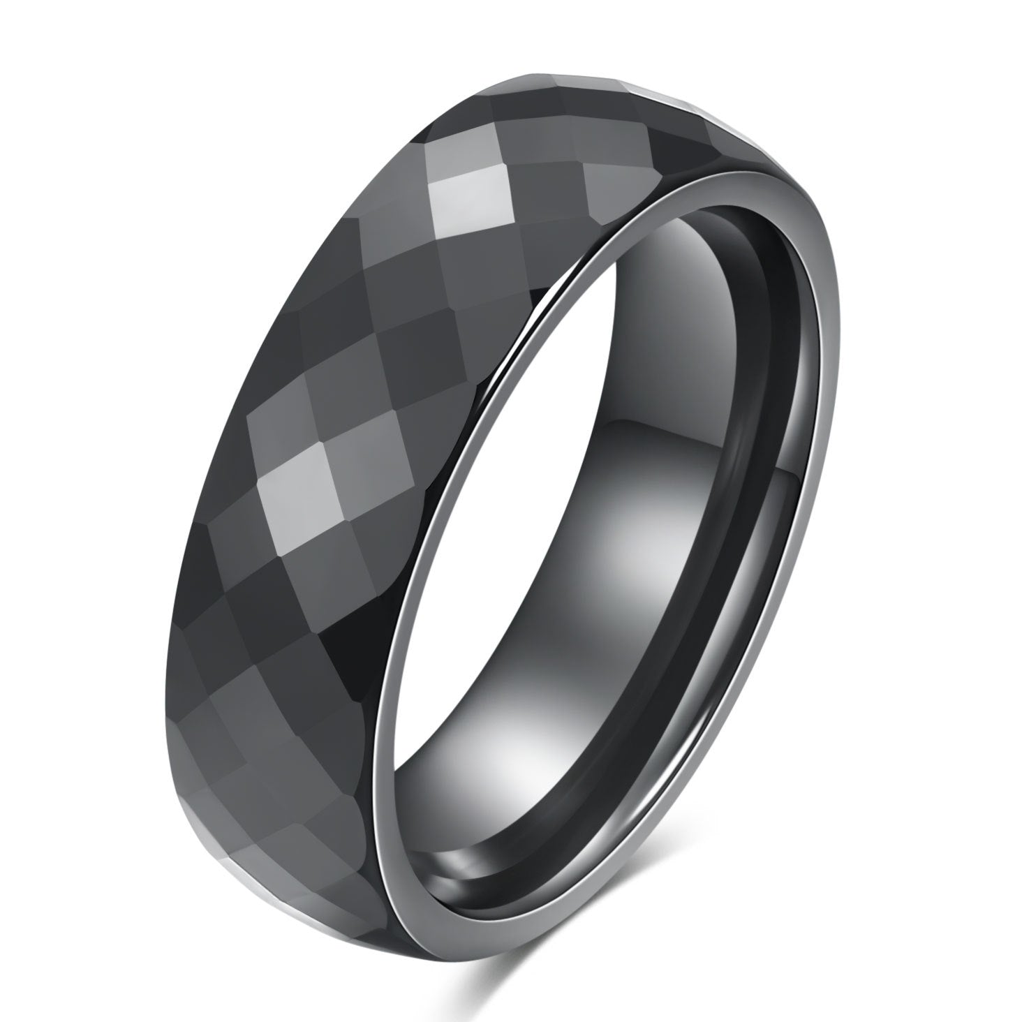 Damen Keramikring mit eleganter Hochglanz-Oberfläche Shop Nory