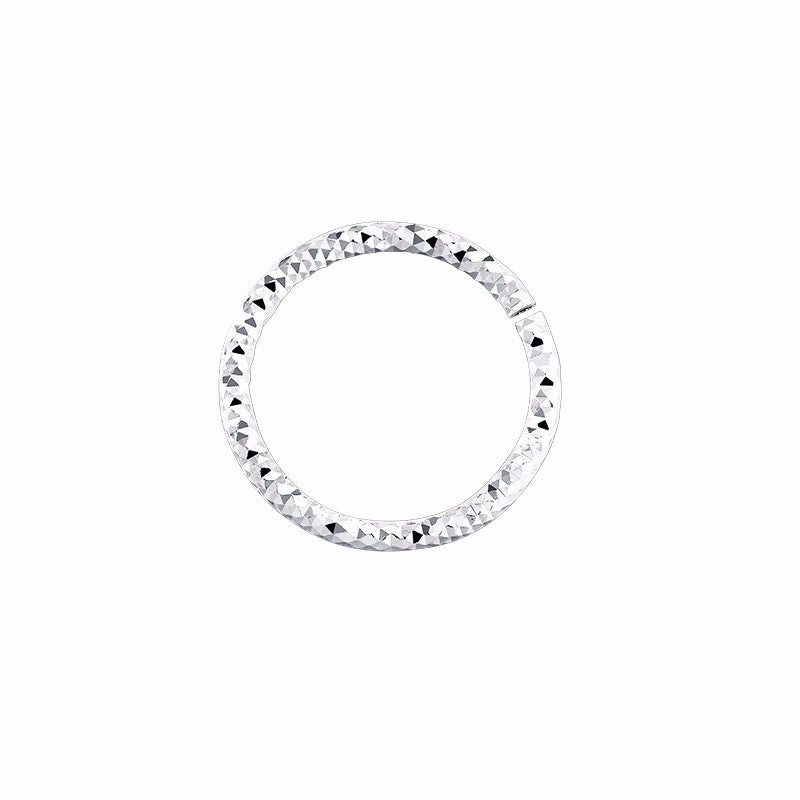 Damen zierlicher Ring mit prismatischer Oberfläche Shop Nory