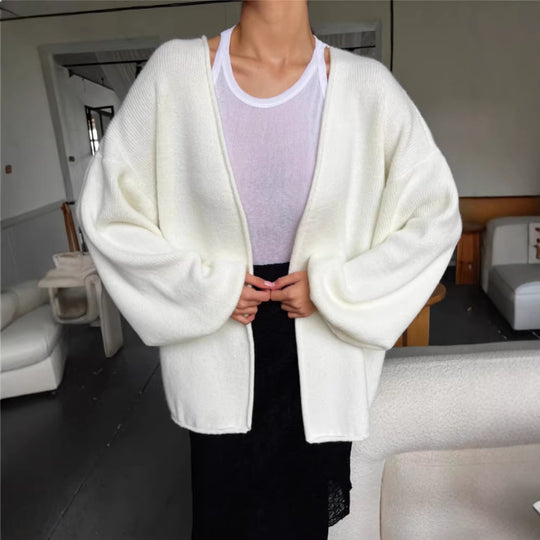 Damen Gemütlicher Oversized Strickcardigan Shop Nory