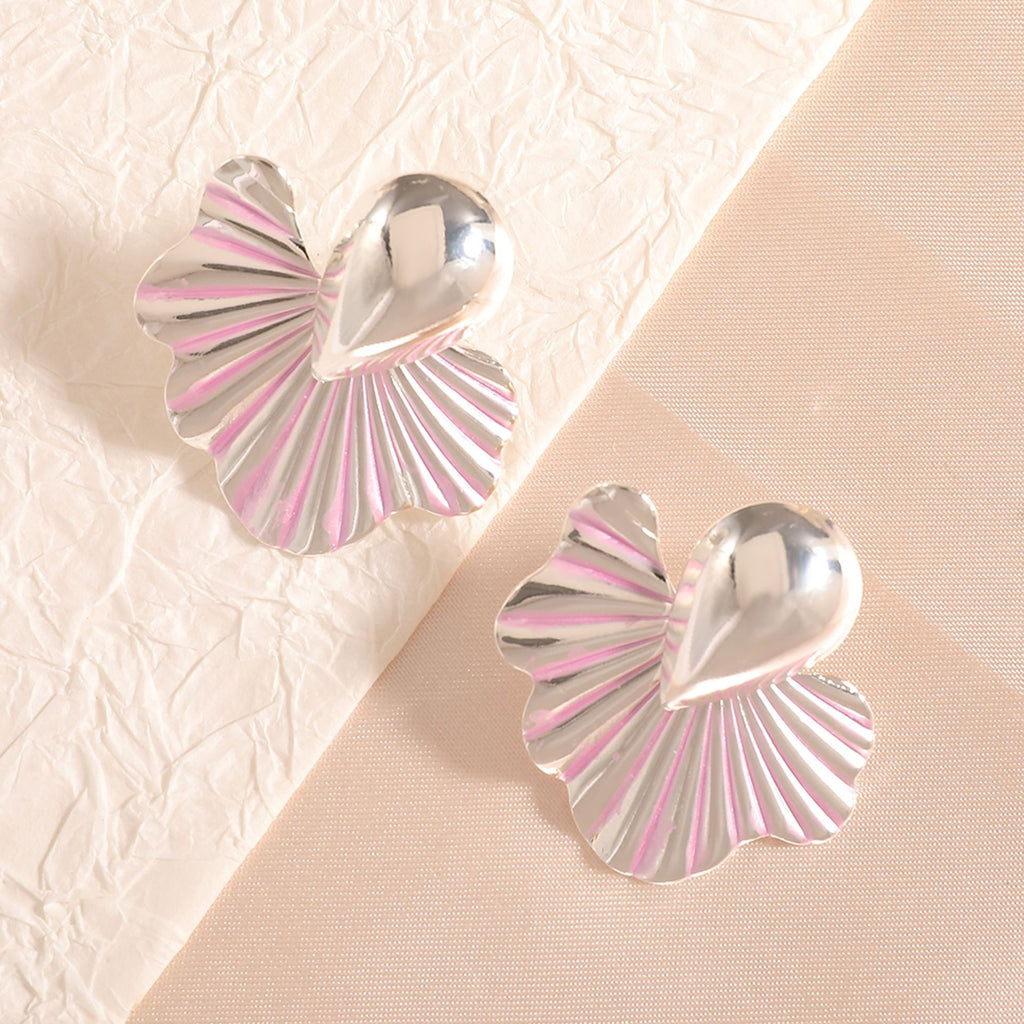 Damen Ohrringe im eleganten Blattdesign mit kunstvollen Details Shop Nory
