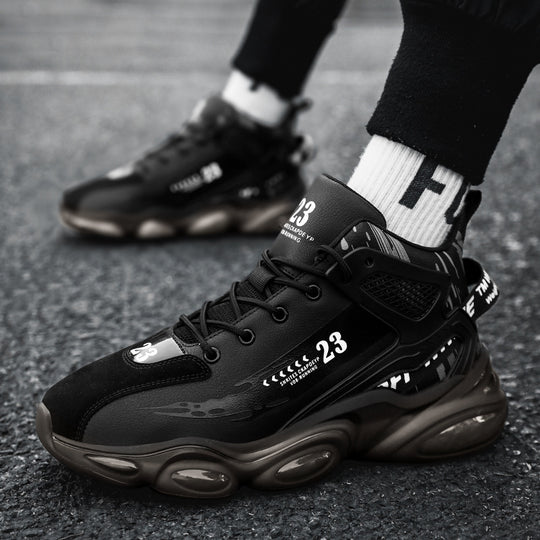 Herren Gefütterte Chunky-Sneaker mit sichtbarer Luftkissen-Zwischensohle und Teddyfutter Shopy Nory