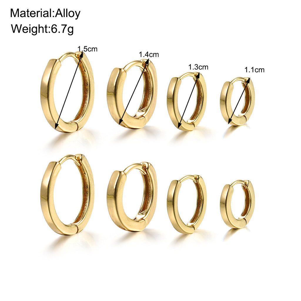 Damen Ohrringe im eleganten minimalistischen Design Shop Nory