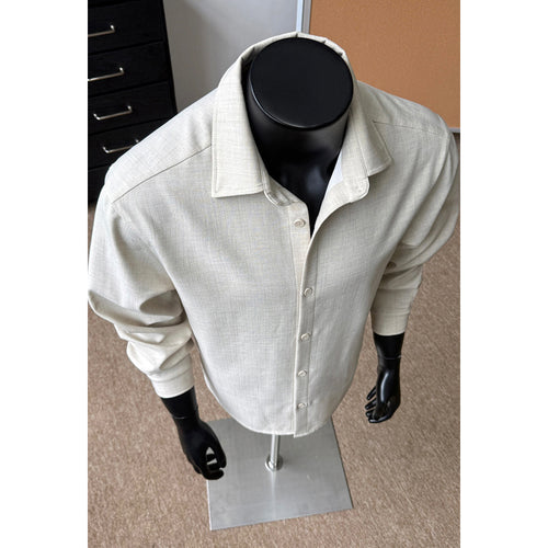 Herren Klassisches Langarmhemd Shop Nory