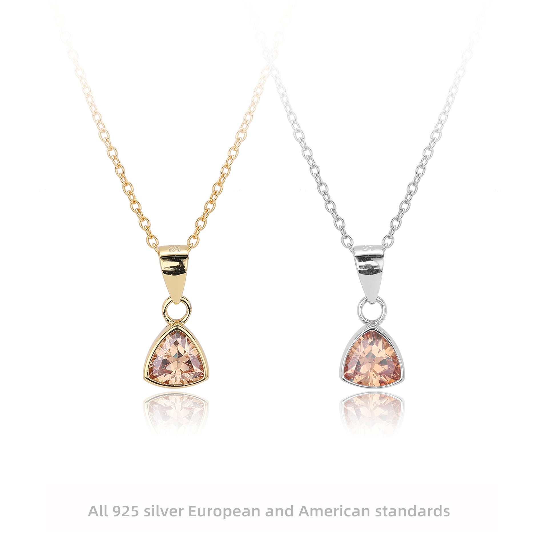 Damen Halskette mit luxuriösem Zirkonanhänger Shop Nory