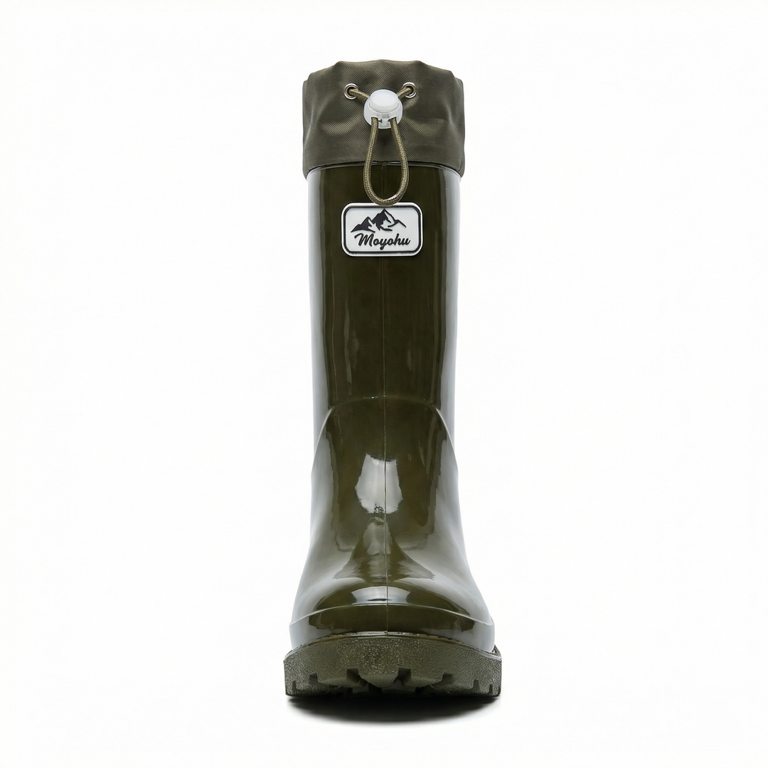 Damen Hochwertige und Stylische Gummistiefel mit Verstellbarem Schnürsystem ShopNory