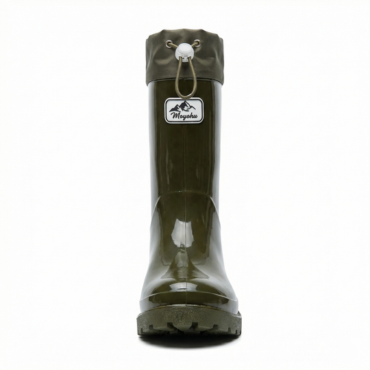 Damen Hochwertige und Stylische Gummistiefel mit Verstellbarem Schnürsystem ShopNory