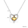 Damen Halskette mit herzförmigem Anhänger und elegantem Design Shop Nory