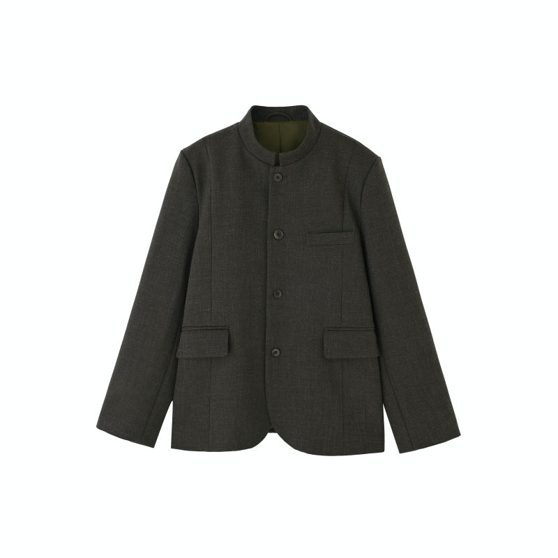 Damen Modische Kurzjacke mit Stehkragen Shop Nory
