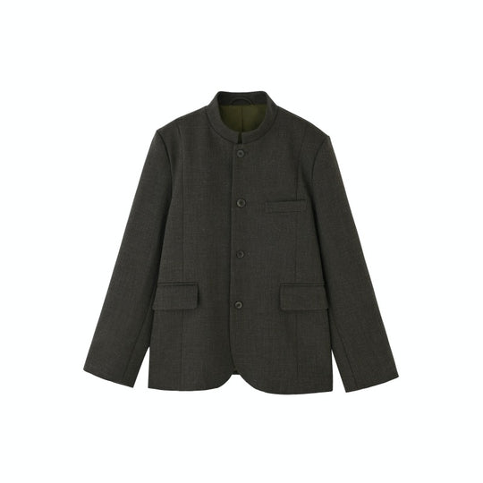 Damen Modische Kurzjacke mit Stehkragen Shop Nory